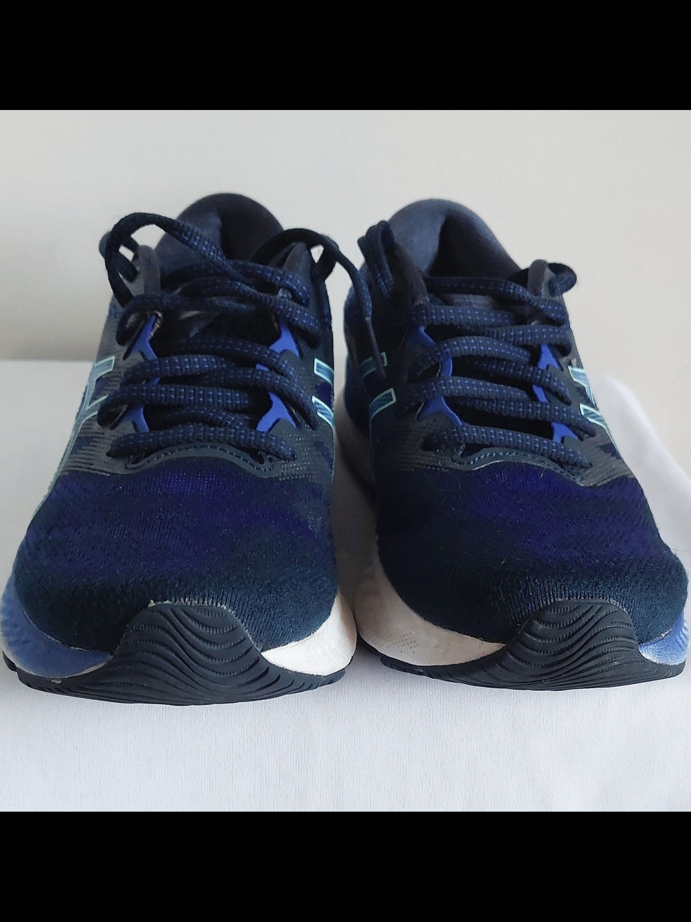 ASICS Gel-Nimbus 23 Running Shoes in Navy & Aqua. Womens 7 M - Picture 3 of 9